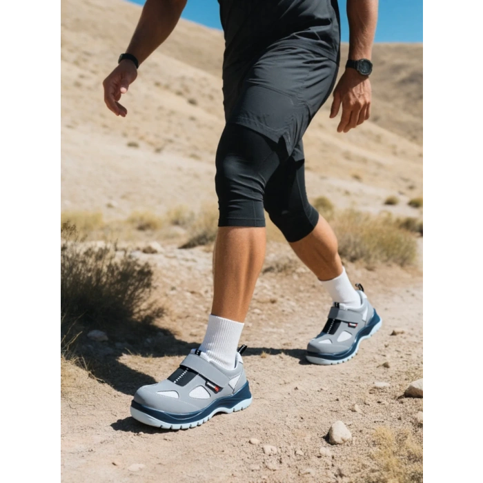 Süet İş Güvenliği Ayakkabısı Mekap Jüpiter S1 157 EN ISO 20345 Deri Çelik Burunlu