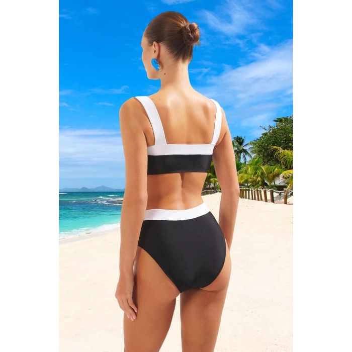 Tasarım Bikini Takımı Hızlı Kuruyan Premium Kalite Esnek Kumaş UV Korumalı Su Sporları İçin