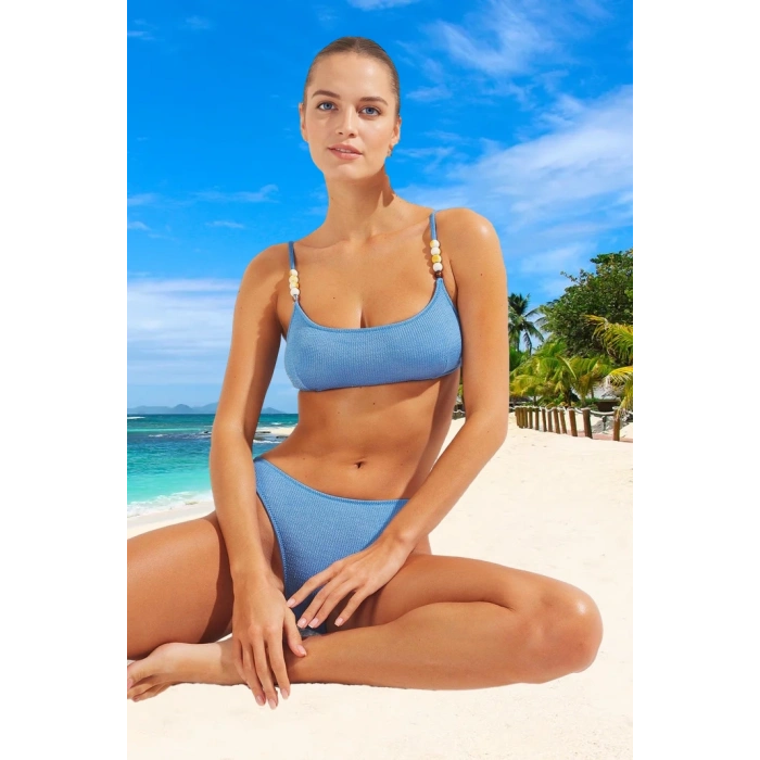 Tasarım Bikini Takımı Hızlı Kuruyan Yaz Koleksiyonu Klora Dayanıklı Özel