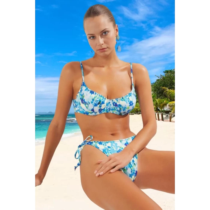 Tasarım Bikini Takımı Yaz Koleksiyonu Şık Detaylı Su Sporları İçin Premium Kalite