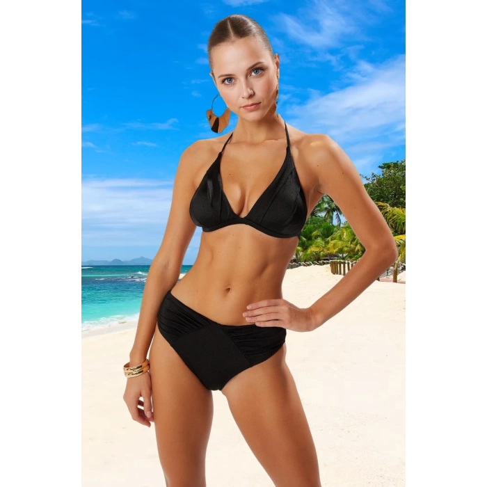 Tasarım Bikini Takımı Yaz Koleksiyonu UV Korumalı Ergonomik Kesim Şık Detaylı Esnek Kumaş