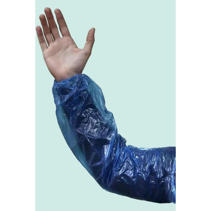 Tek Kullanmılık Kol Koruyucuları Hijyenik Şirket Giysisi 100 Kullanımlık Paket Ürünler