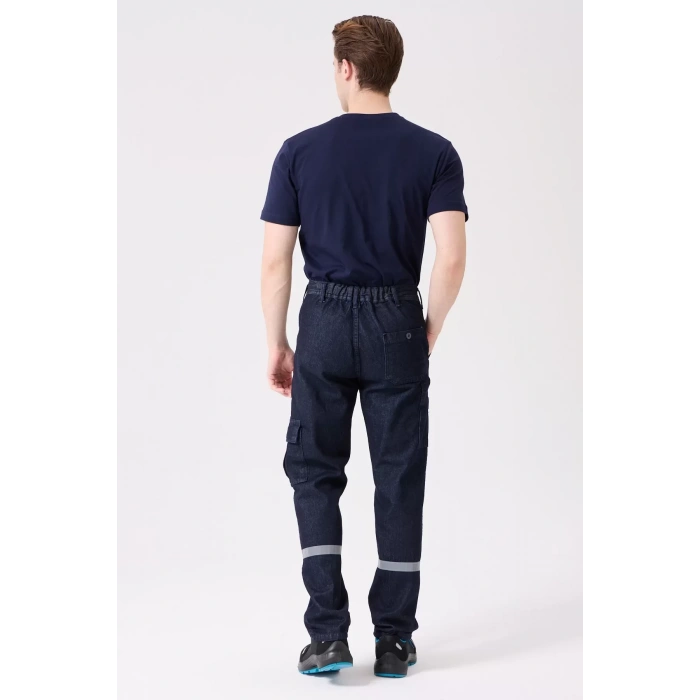 Tulipa Denim Yazlık İş Pantolonu Koyu Hafif
