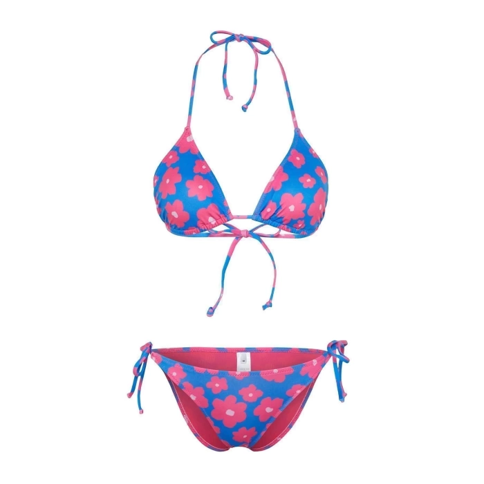 Üçgen Bikini Takımı Ayarlanabilir Askılı Çıkarılabilir Pedli Deniz Havuz Plaj Mayo
