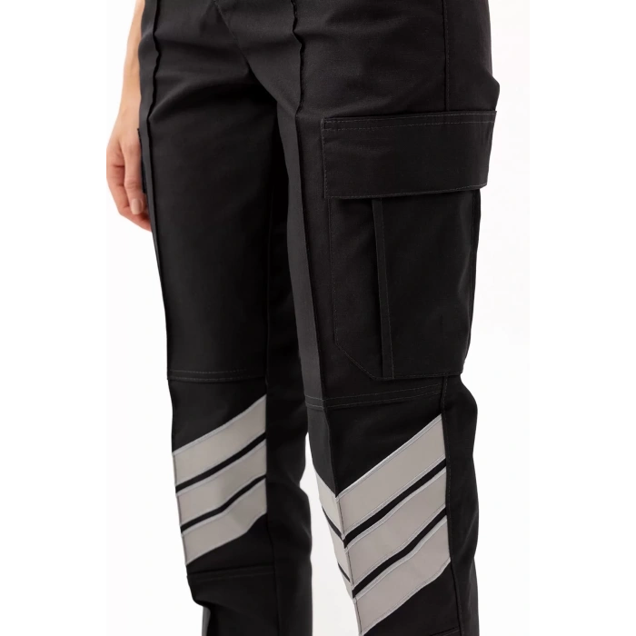 Unisex Güvenlik Pantolonu Yansıtıcı Detay Münih Görevlisi