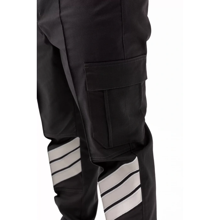 Unisex Güvenlik Pantolonu Yansıtıcı Detay Münih Görevlisi