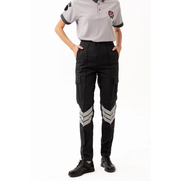 Unisex Güvenlik Pantolonu Yansıtıcı Detay Münih Görevlisi