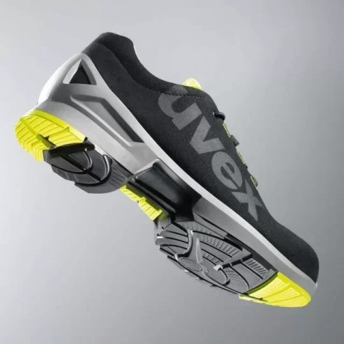 Uvex Mikrofiber İş Güvenliği Ayakkabısı 8544 EN ISO 20345 Deri Antistatik Kaymaz