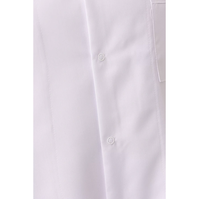 Uzun Kollu Erkek Laboratuvar Önluğu İş Güvenliği Hedera Önlük Renk Düğmeli Temiz Görünümlü