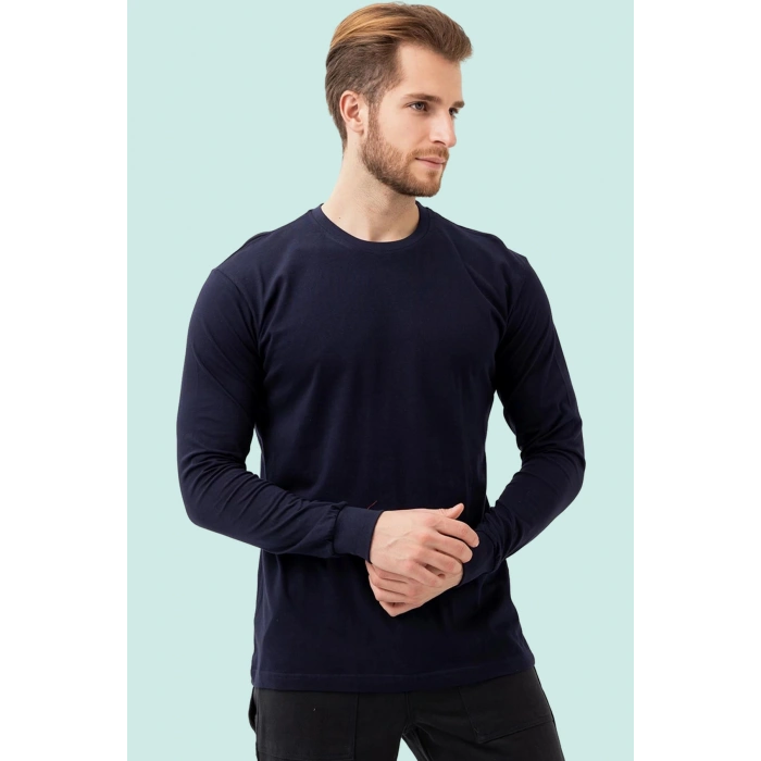 Uzun Kollu Penye Tshirt Is Gvenligi ve Konfor Padus Basic shirt Şıklığın Konforun Buluşma Noktası