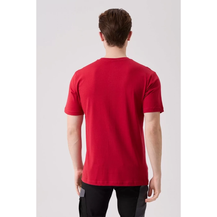 V Yaka 100 Pamuk Penye Tshirt Is Gvenligi Galanthus shirt Nefes Alabilir Rahat Şık Tasarım