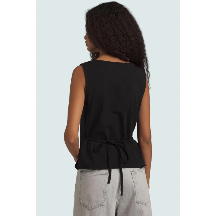 Vücuda Oturan Anvelop Bluz Likralı Penye Crop Casual Rahat Ve Şık Modern Stil Uzun Ömürlü