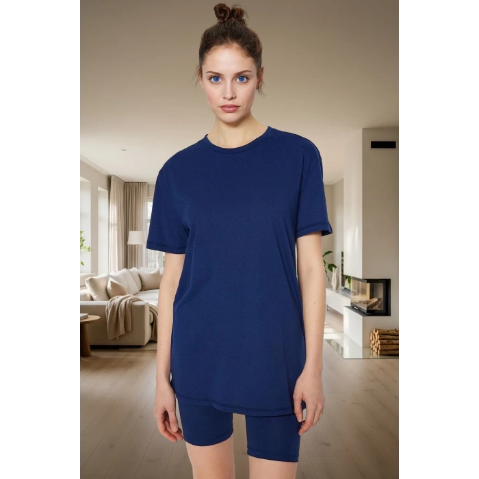 Yazlık %100 Pamuklu Pijama Takımı Rahat Şık ve Nefes Alabilir Seçkin Malzeme Profesyonel Görünüm