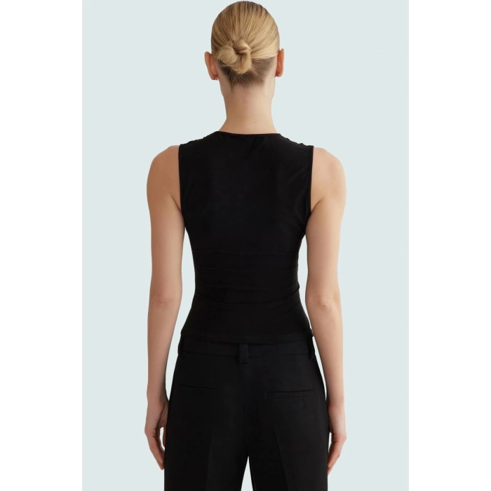 Yazlık Büstiyer Şık Rahat Polyester Elastan Kumaş Uzun Ömürlü Profesyonel Görünüm