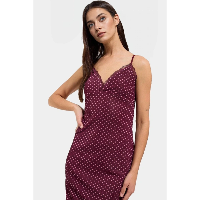 Yazlık Çiçekli Maxi Elbise V Yaka Dantel Detay Örme Kumaş Rahat Ve Şık Modern Stil