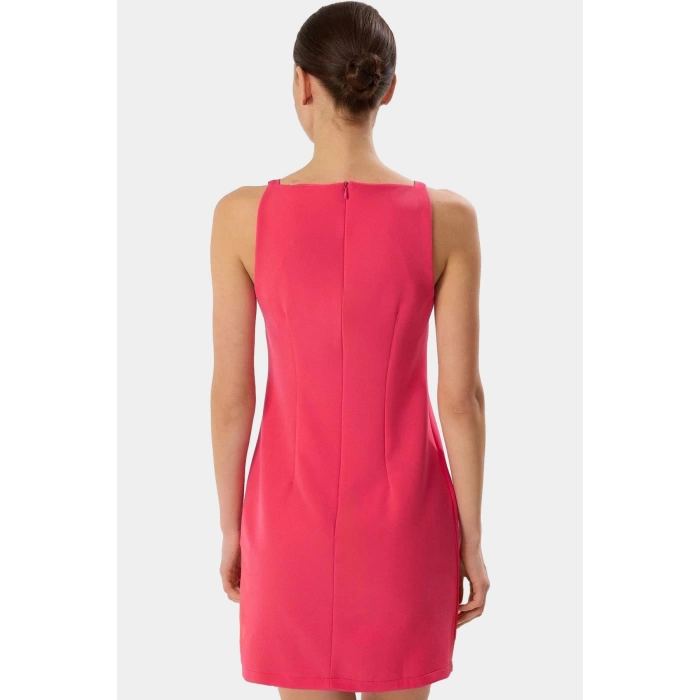 Yazlık Finike Dokuma Mini Elbise Şık Shift Kesim 88 cm Boy Mükemmel Uyum Seçkin Malzeme
