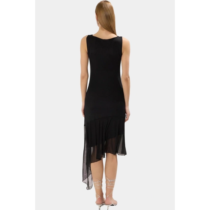 Yazlık Kolsuz Bodycon Elbise Şık Rahat Nefes Alan Kumaş Kullanım Seçkin Malzeme