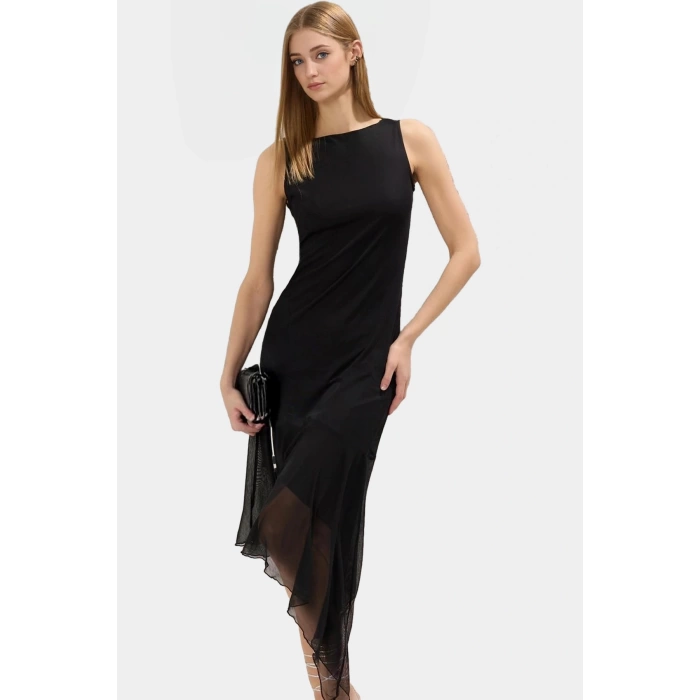 Yazlık Kolsuz Bodycon Elbise Şık Rahat Nefes Alan Kumaş Kullanım Seçkin Malzeme