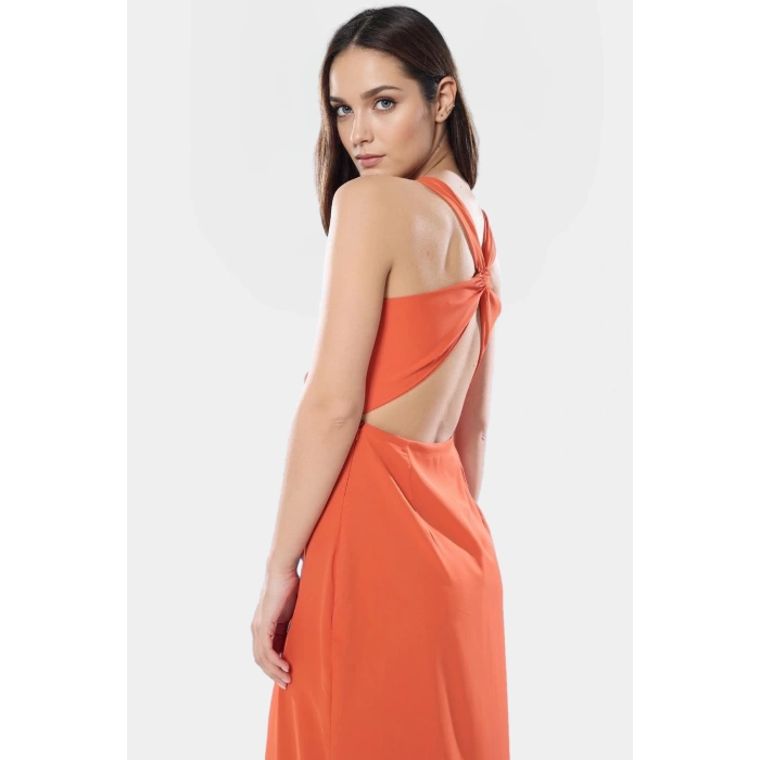 Yazlık Maxi Elbise Polyester Dokuma A Kesim Rahat Kalıp Kullanım Profesyonel Görünüm