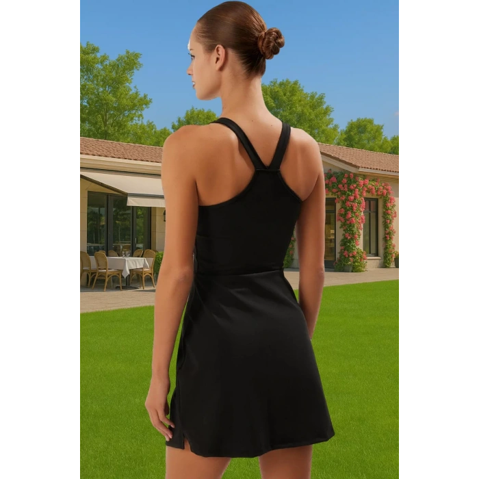 Yazlık Mini Spor Elbise Nefes Alan Polyester Elastan Kumaşlı Kaliteli İşçilik Zarifane Tasarım