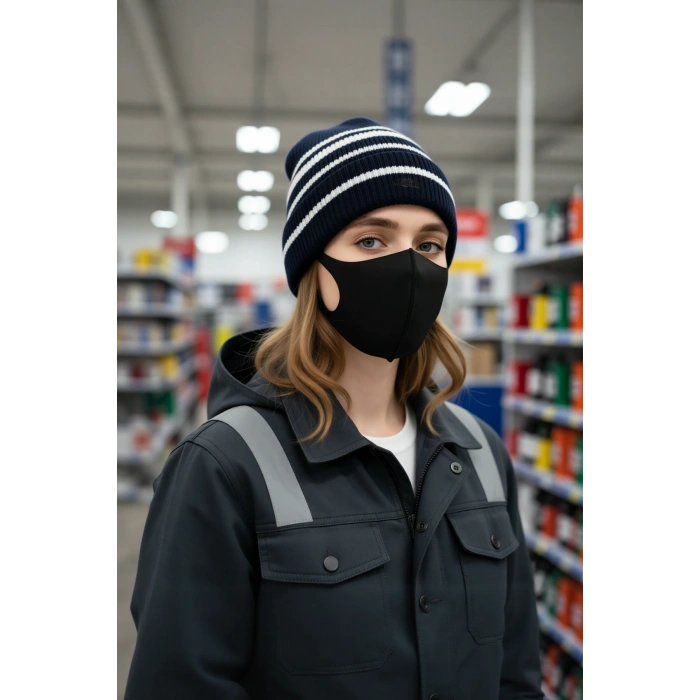 Yüz Maskesi Neme Dayanıklı ve Şık Tasarım Nano Steril Yüksek Filtrasyon