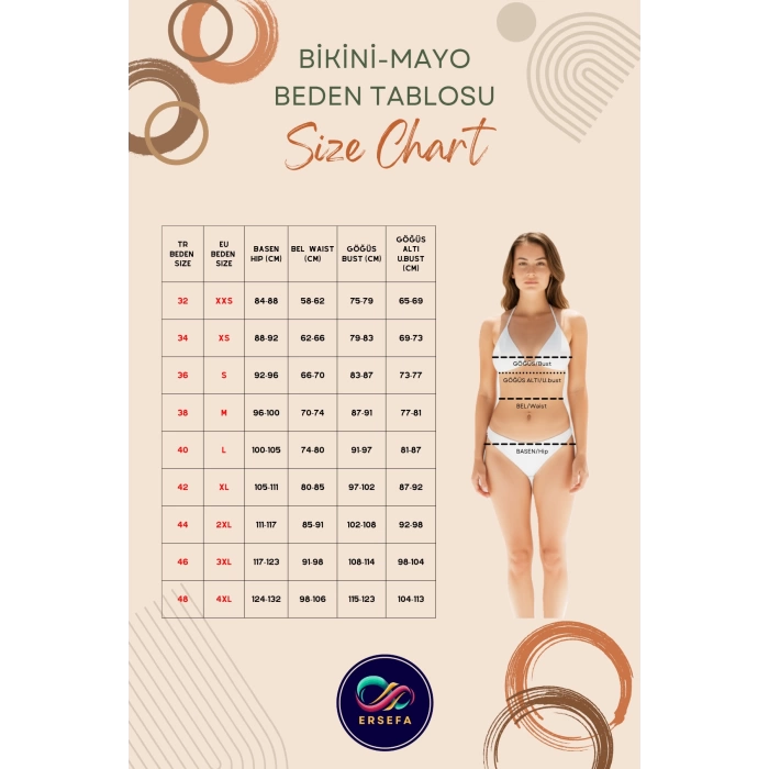 Yüzme Kıyafeti Tasarım Mayo Deniz Plaj Ve Havuz İçin Klora Dayanıklı UV Korumalı