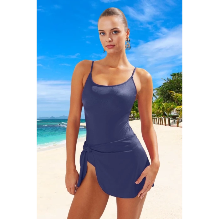 Yüzme Kıyafeti Tasarım Mayo Su Sporları İçin Esnek Kumaş Deniz Swimsuit