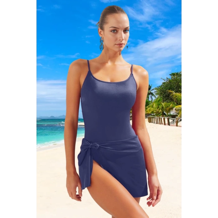 Yüzme Kıyafeti Tasarım Mayo Su Sporları İçin Esnek Kumaş Deniz Swimsuit