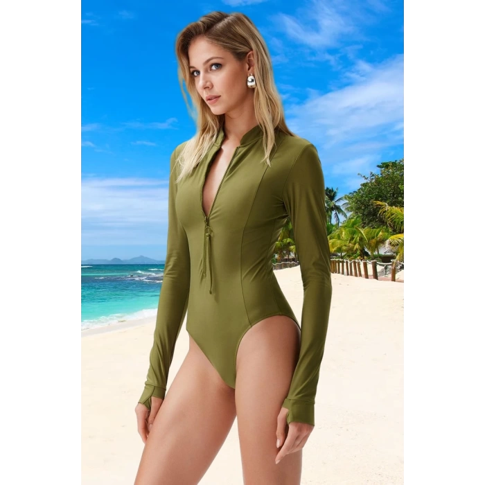 Yüzme Kıyafeti Tasarım Mayo Swimsuit Yüksek Konfor UV Korumalı Su Sporları İçin Mayosu