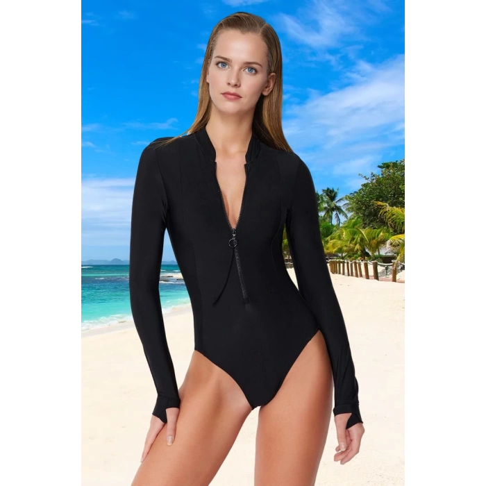 Yüzme Kıyafeti Tasarım Mayo Swimsuit Yüksek Konfor UV Korumalı Su Sporları İçin Mayosu