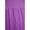 New Comfortable Casual Daily Crinkle Woven Stand Collar Long Sleeve A-Line Maxi Length Hijab Dress