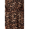 New Regular Casual Daily Crinkle Woven Crew Neck Long Sleeve Skater Maxi Length Hijab Dress