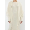 New Regular Casual Daily Single Plate Knitwear Crew Neck Long Sleeve Basic Maxi Length Dress