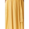 Yeni Regular Casual Günlük Shally Dokuma Halter Yaka Kolsuz Kol A-Line Midi Boy Elbise