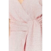 New Regular Casual Daily Linen Look Woven Double Breasted Strappy Sleeve A-Line Mini Length Dress