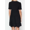 New Regular Casual Daily Aerobin Woven V Neck Short Sleeve Shift Mini Length Dress