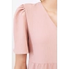 New Regular Casual Daily Aerobin Woven V Neck Short Sleeve Shift Mini Length Dress