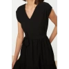 New Regular Casual Daily Aerobin Woven V Neck Sleeveless Sleeve Skater Mini Length Dress