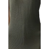 New Regular Casual Daily Single Plate Knitwear V Neck Strappy Sleeve Basic Maxi Length Dress