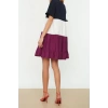 New Comfortable Casual Daily Jersey Knitted Crew Neck Short Sleeve A-Line Mini Length Dress