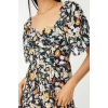 New Regular Casual Daily Shally Woven Sweetheart Neck Short Sleeve A-Line Midi Length Dress