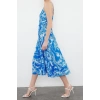New Regular Casual Daily Polyester Camisole Knitted Double Breasted Strappy Sleeve Skater Midi Length Dress