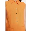 New Comfortable Casual Daily Linen Look Woven Shirt Collar Sleeveless Sleeve Shift Mini Length Dress