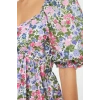 New Regular Casual Daily Terrycotton Woven Sweetheart Neck Short Sleeve Skater Mini Length Dress