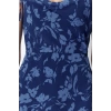 New Regular Day Night Chiffon Woven Cowl Neck Strap Sleeve A-Line Mini Length Dress