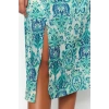 New Regular Casual Daily Moss Crepe Woven Sweetheart Neck Short Sleeve A-Line Midi Length Dress
