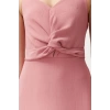 New Regular Casual Daily Aerobin Woven V Neck Strappy Sleeve A-Line Midi Length Dress