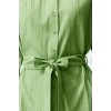 New Regular Casual Daily Crinkle Woven Shirt Collar Long Sleeve Shirt Dress Mini Length Dress