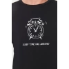Mens 100% Cotton Crew Neck Long Sleeve Regular Fit Crew Neck Pajama Set