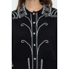 Women Fashion Stylish Regular Polo Collar Regular Ethnic Patterned Knitwear Cardigan